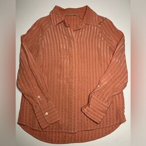 NWOT Everlane City Stripe Shirt